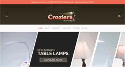 Desktop Screenshot of crozierselectrical.com.au